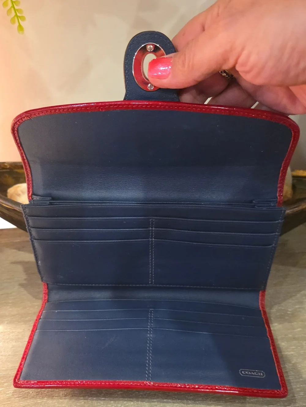 Coach Poppy Gigi Buckle WALLET